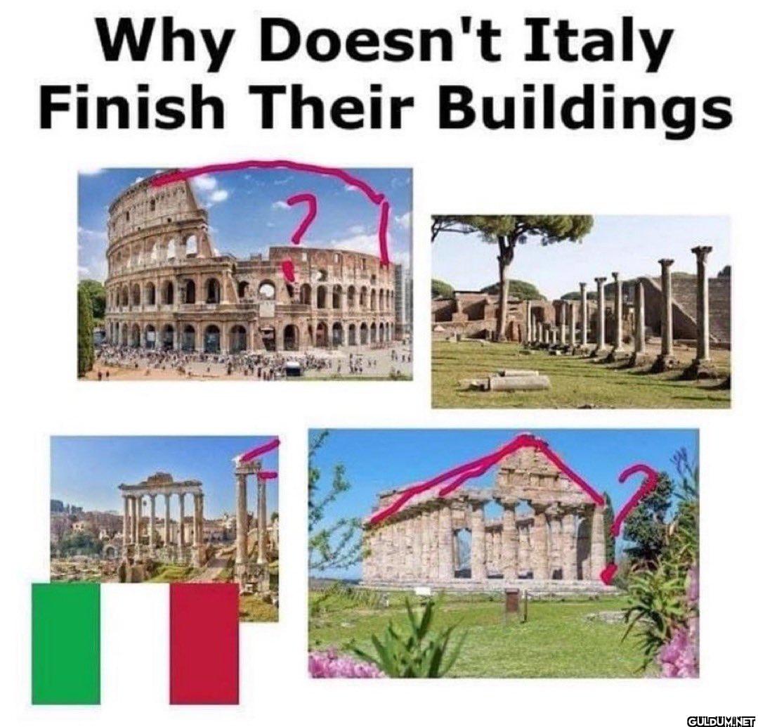 Why Doesn't Italy Finish...