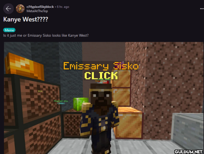 r/HypixelSkyblock + 6 hr....