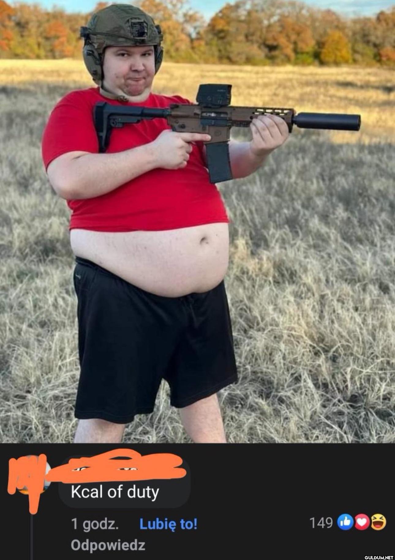 Kcal of duty 1 godz. Lubię...