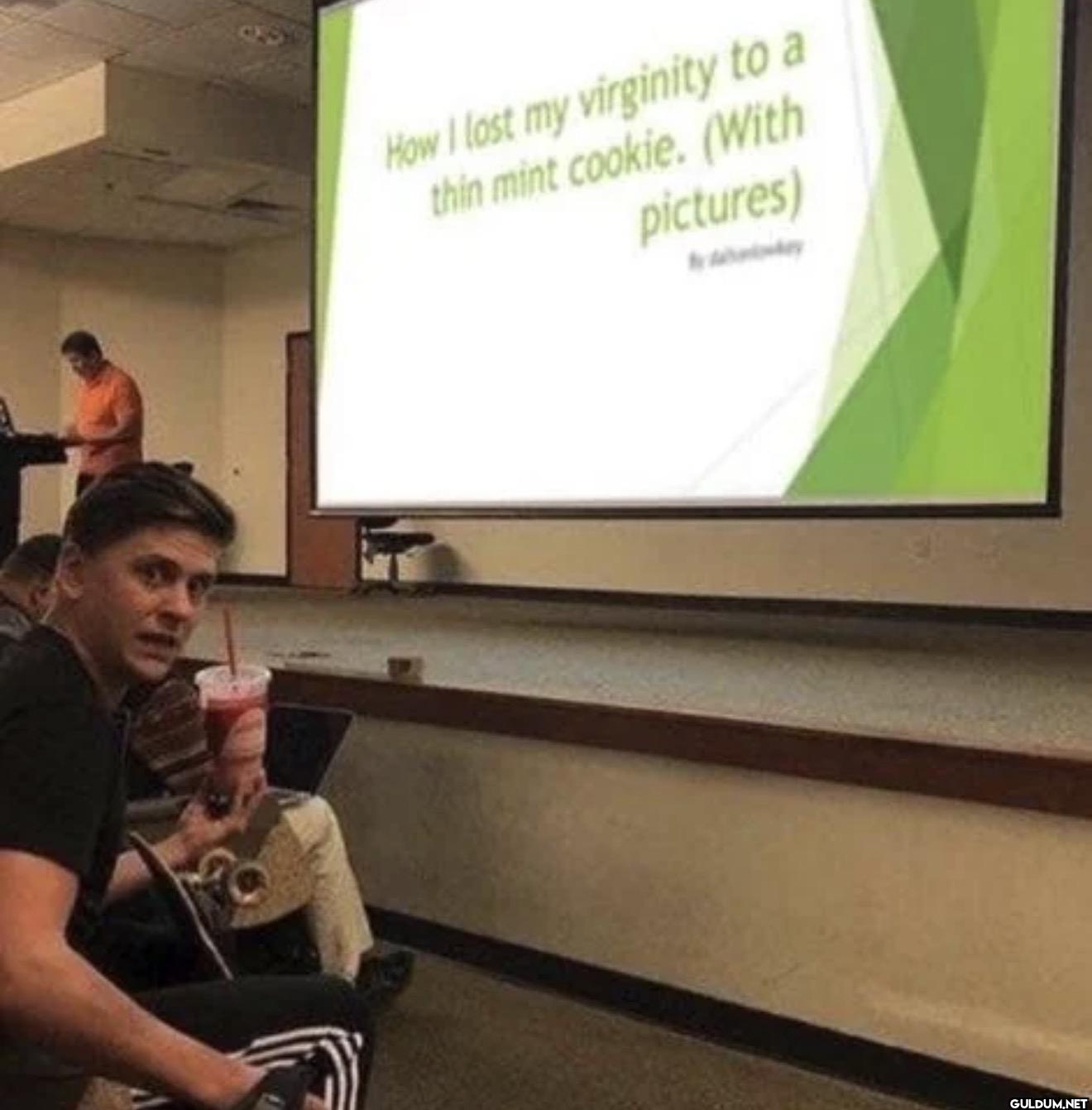 How I lost my virginity to...
