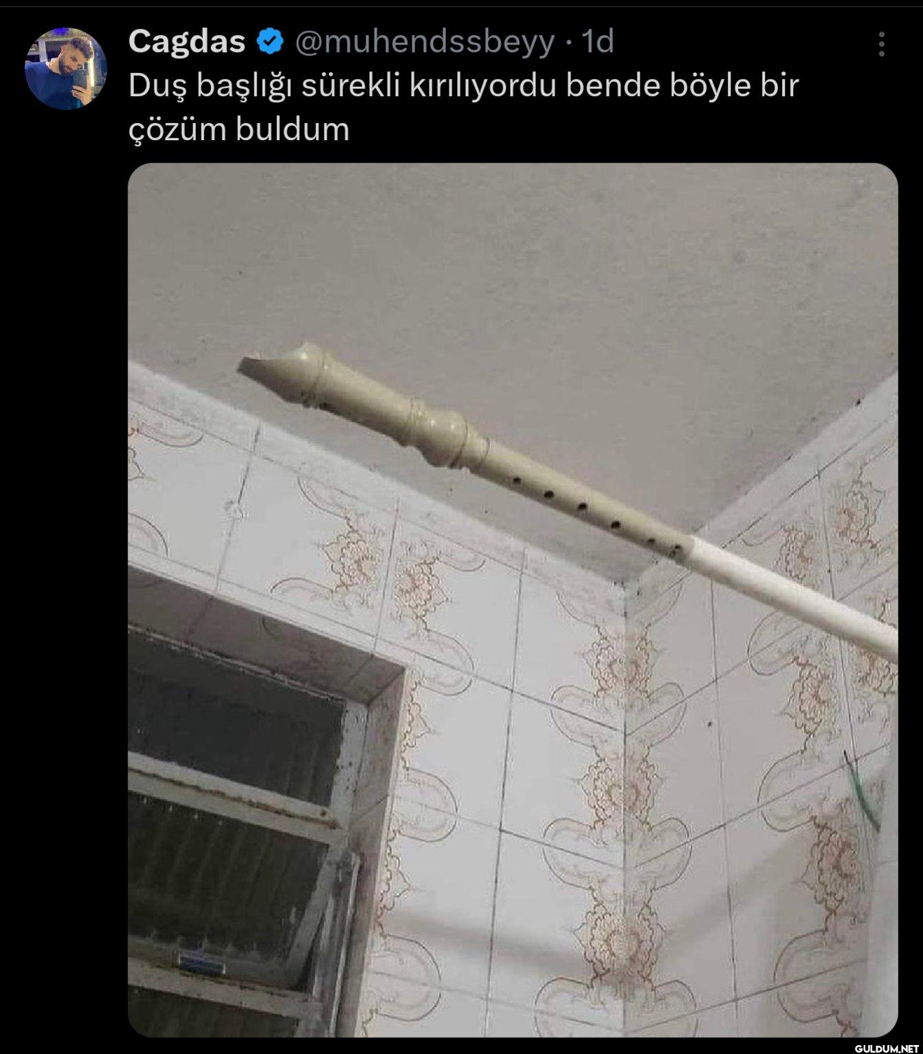 · 1d • Duş başlığı sürekli...