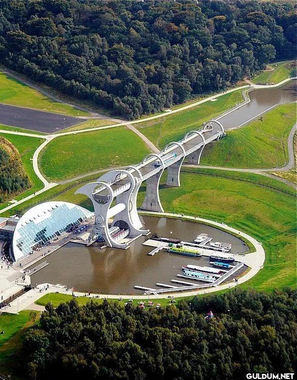 24. The Falkirk Wheel, a...