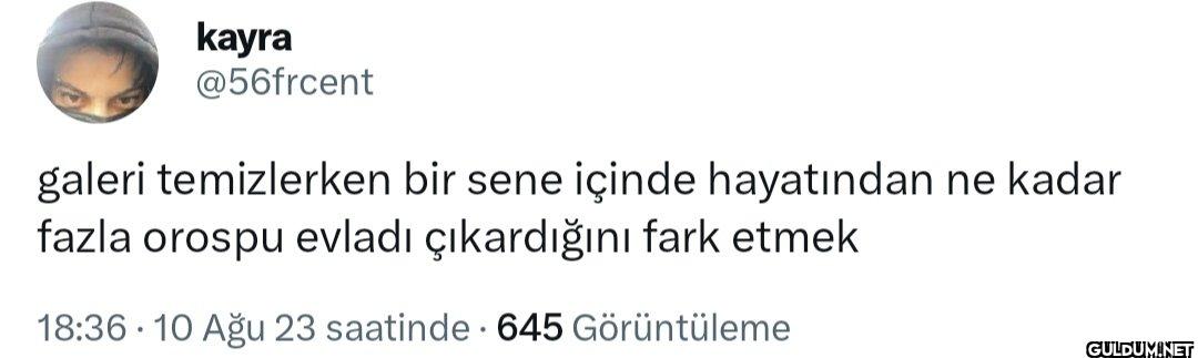 galeri temizlerken bir...