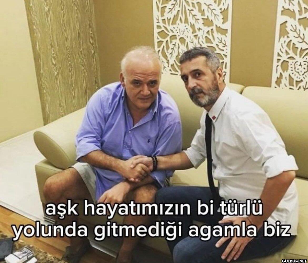 aşk hayatımızın bi türlü...
