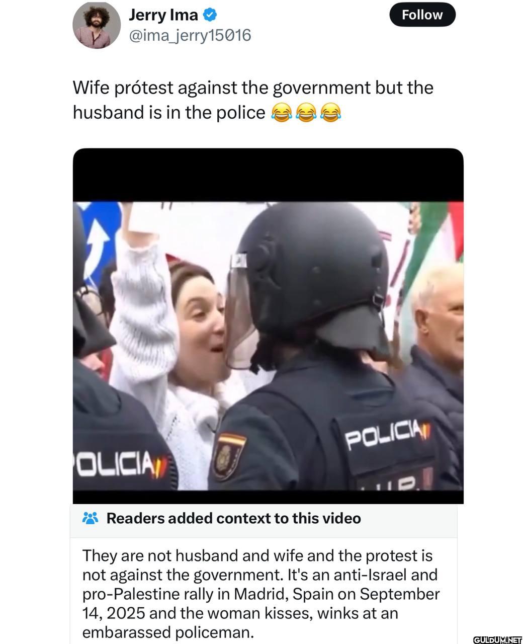 Follow Wife prótest...