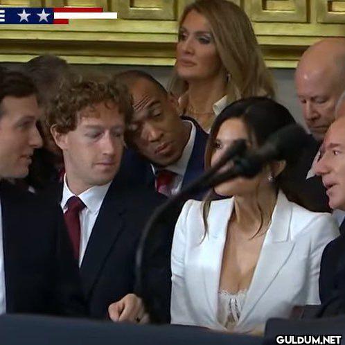 Mark Zuckerberg at Donald...