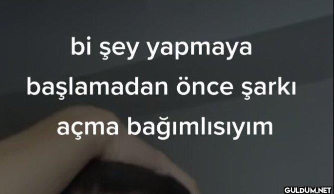 bi şey yapmaya başlamadan...