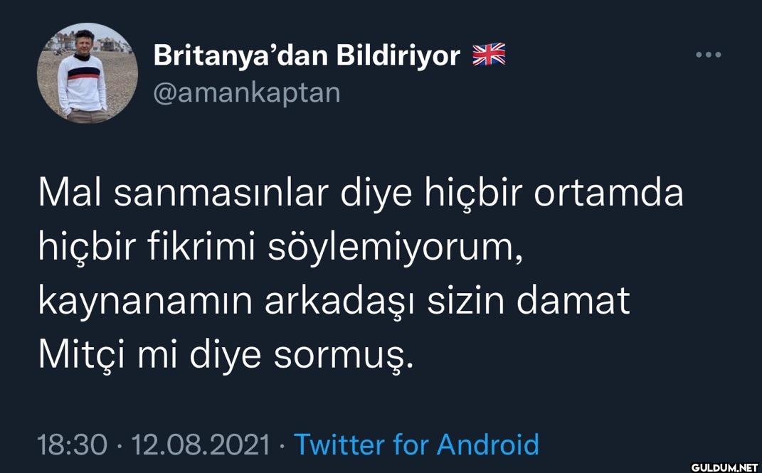 Mal sanmasınlar diye...