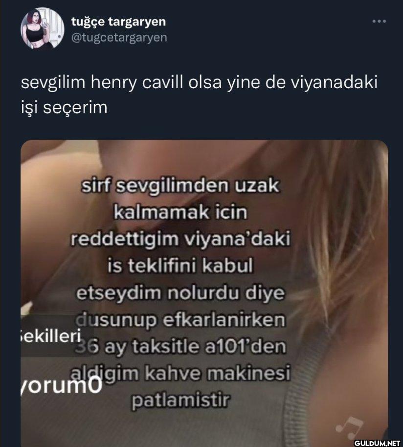 sevgilim henry cavill olsa...