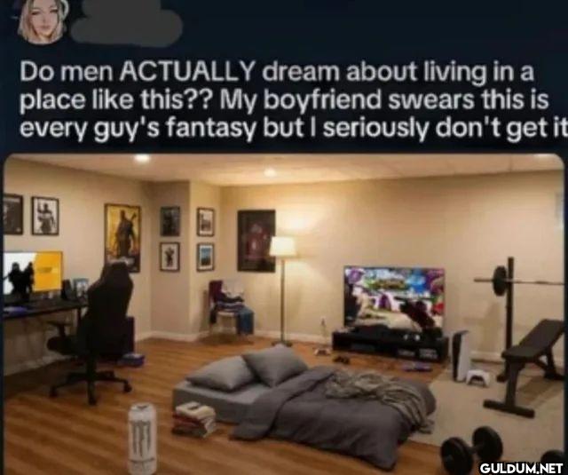 Do men ACTUALLY dream...