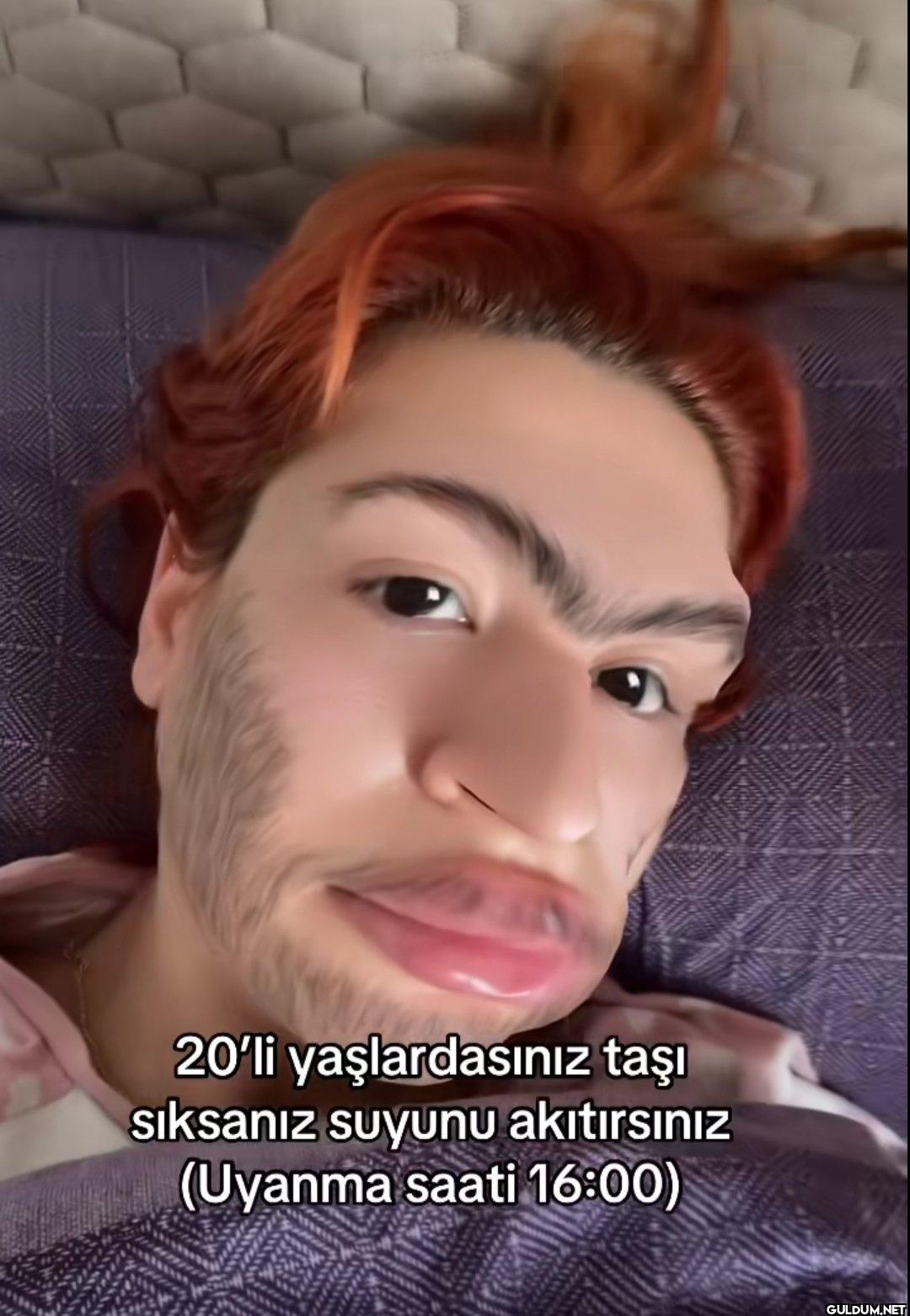 20'li yaşlardasınız taşı...