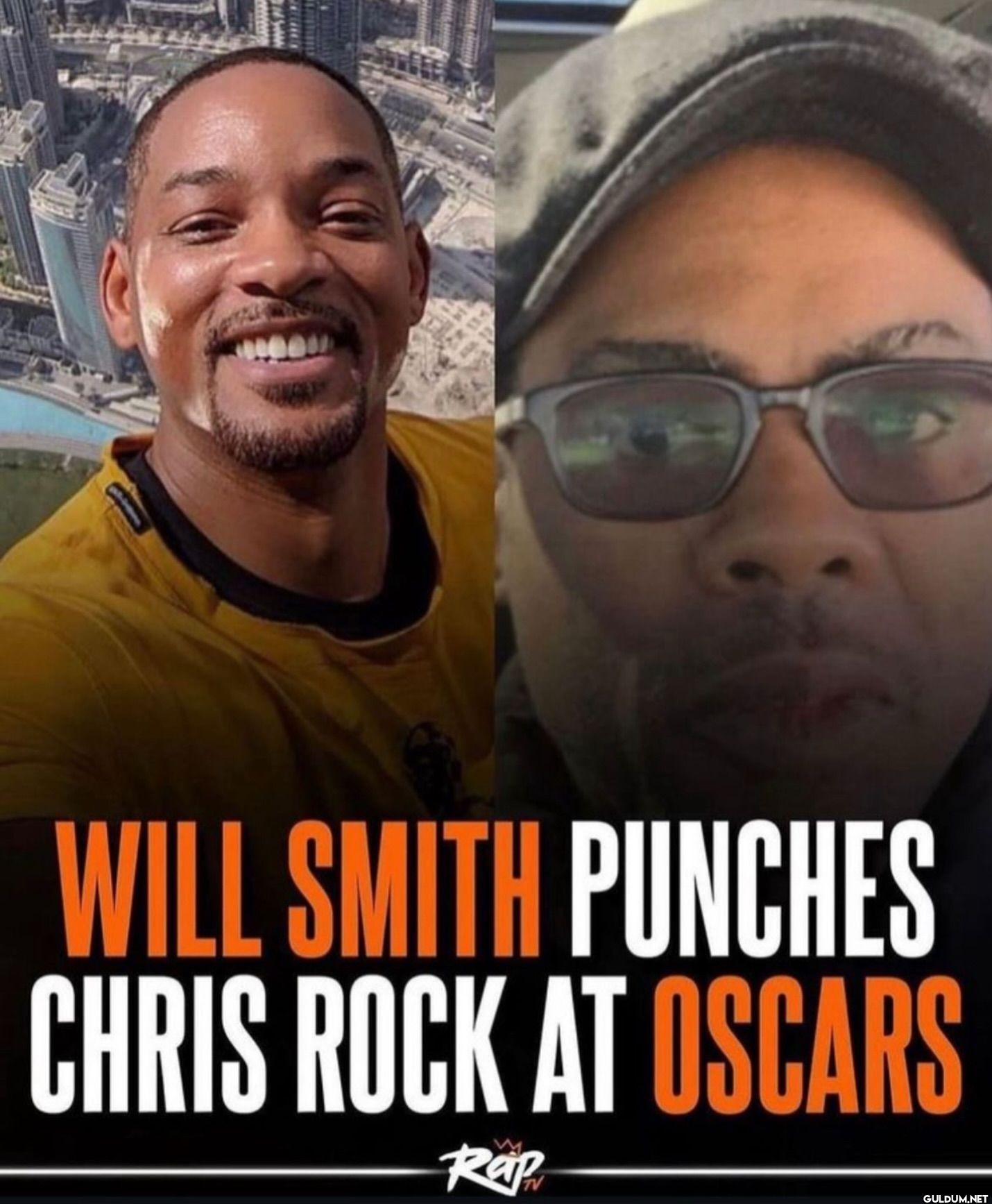 WILL SMITH PUNCHES CHRIS...