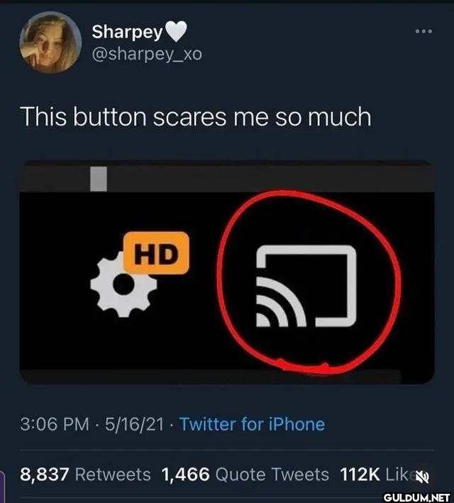 ... This button scares me...