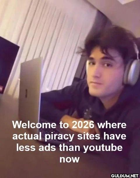 Welcome to 2026 where...