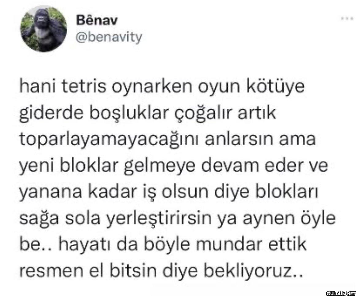 hani tetris oynarken oyun...