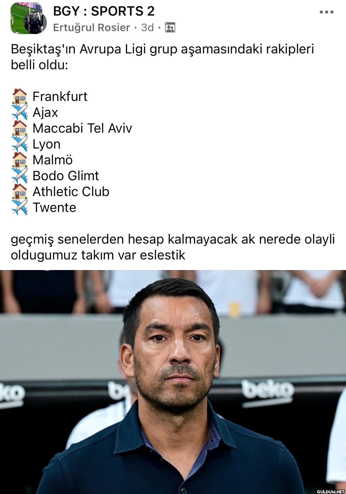 Beşiktaş intikam grubu...