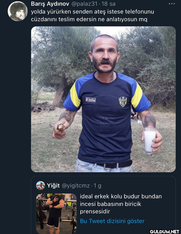 sa yolda yürürken senden...