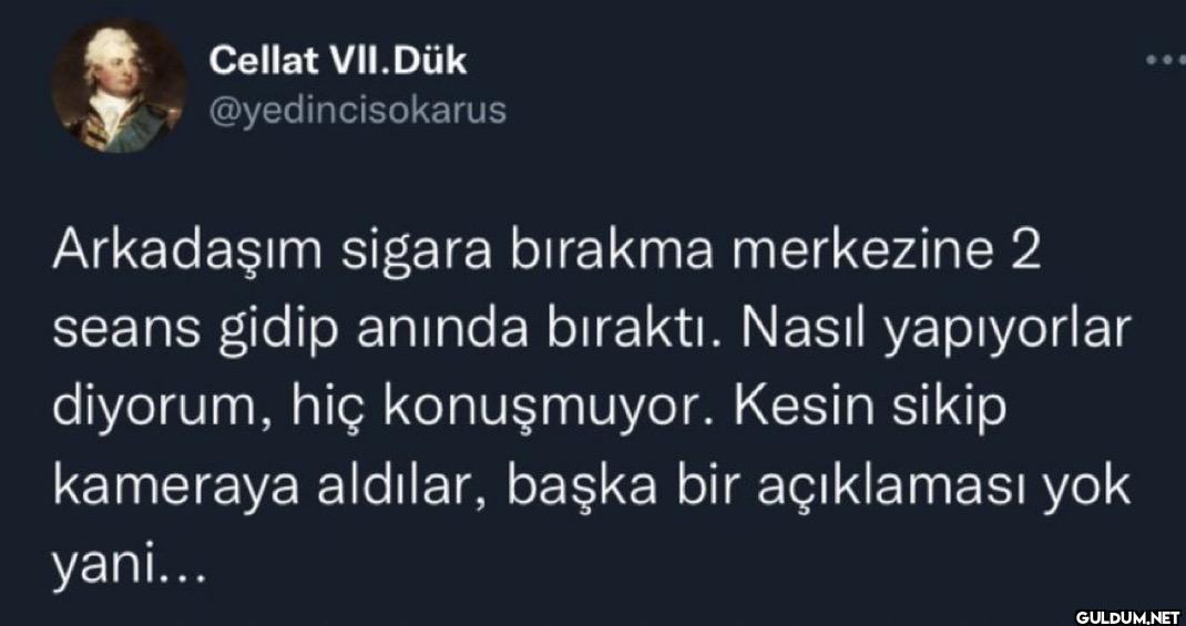 Arkadaşım sigara bırakma...
