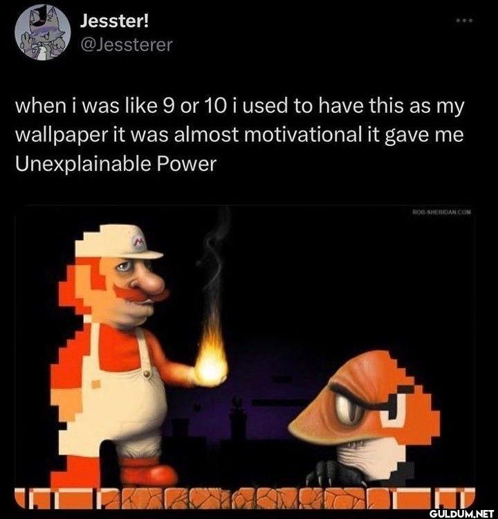 when i was 9 or 10 i used...