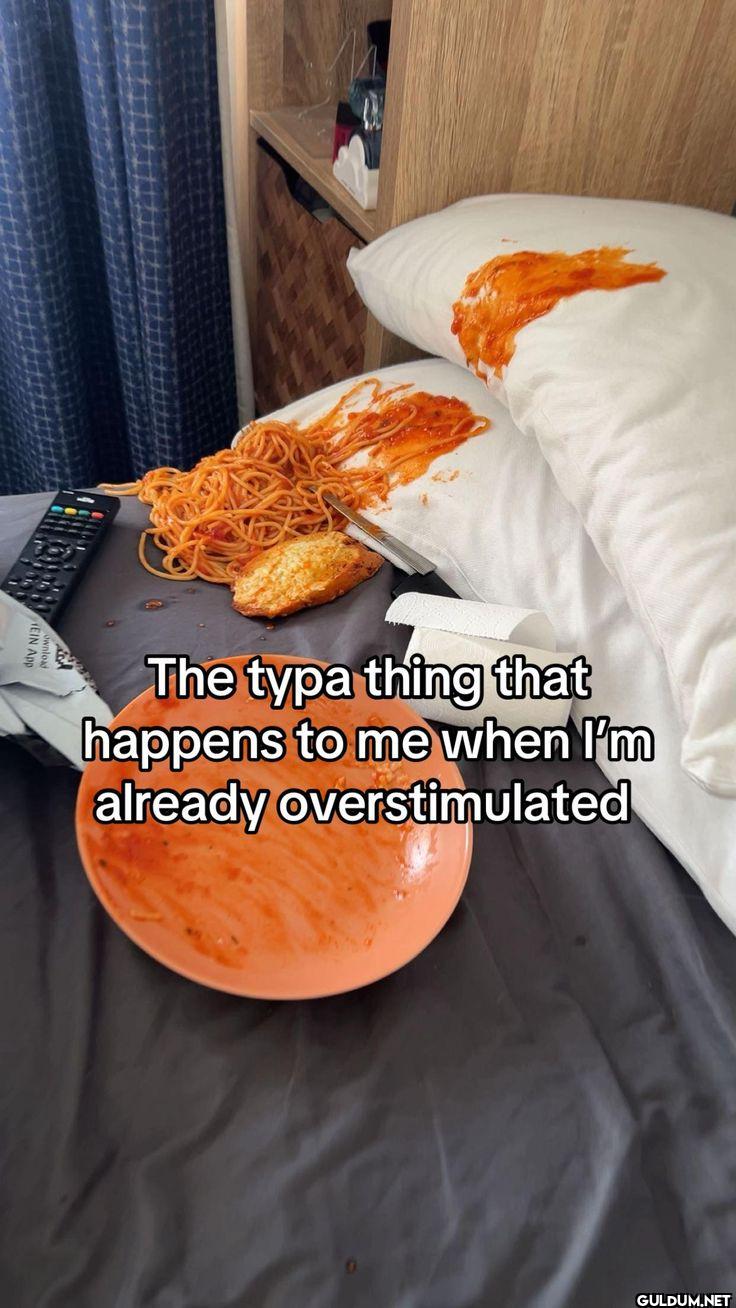 The typa thing that...