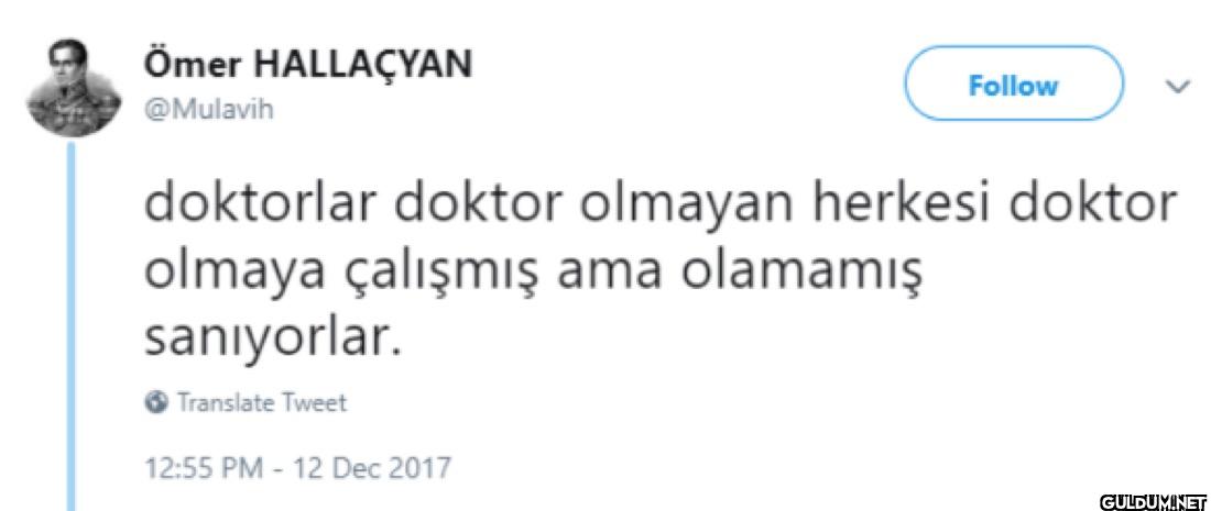 Follow doktorlar doktor...