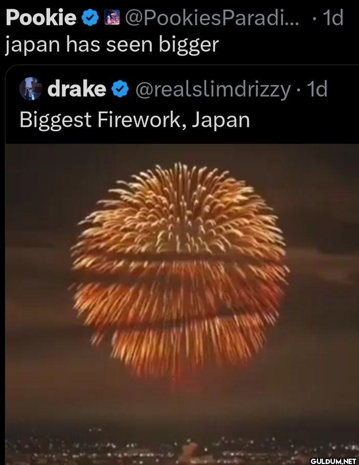 1d japan has seen bigger...