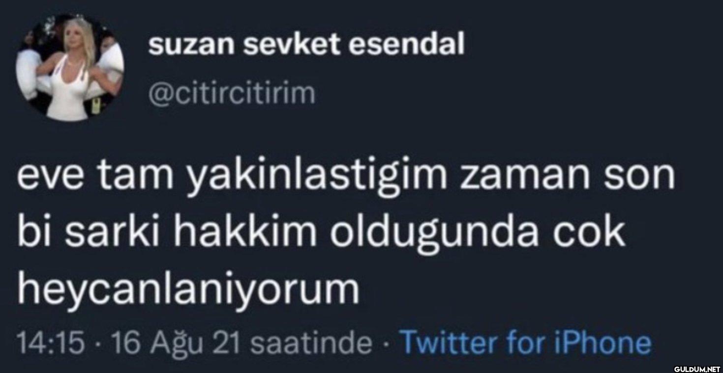 eve tam yakinlastigim...