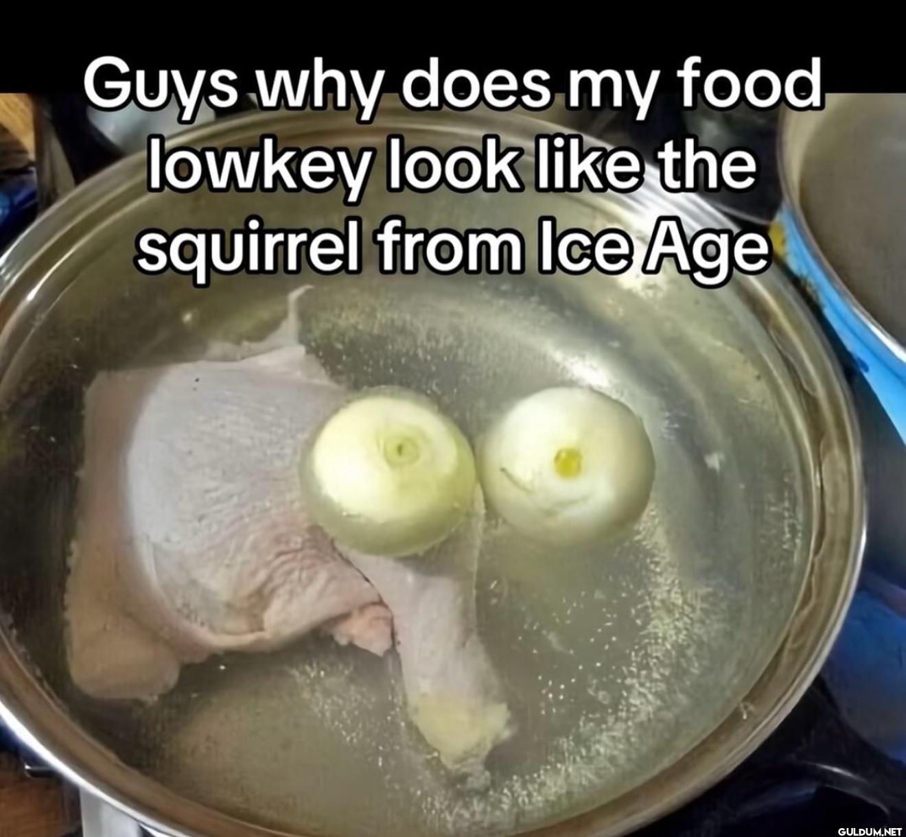 Guys why does my food...