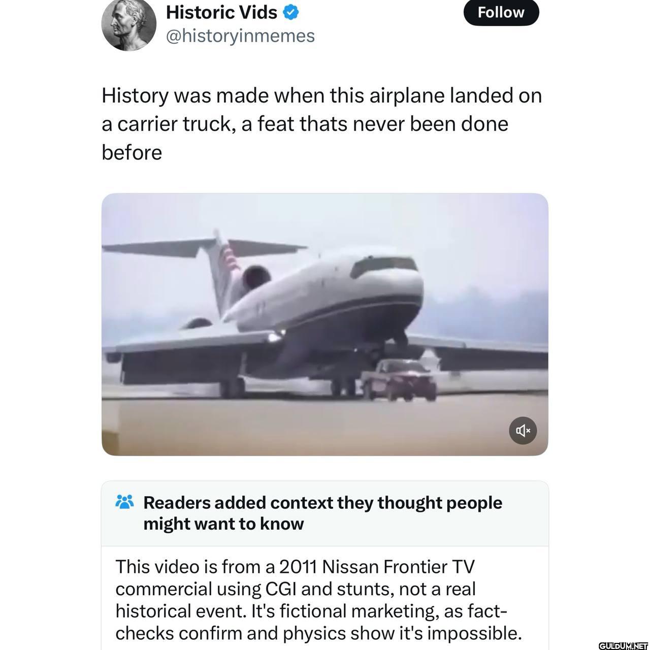Follow History was made...