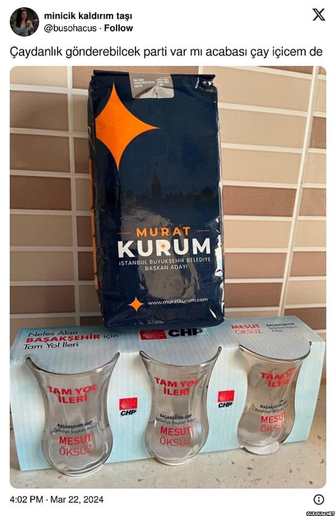 Follow X Çaydanlık...