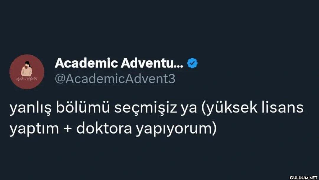 yanlış bölümü seçmişiz ya...