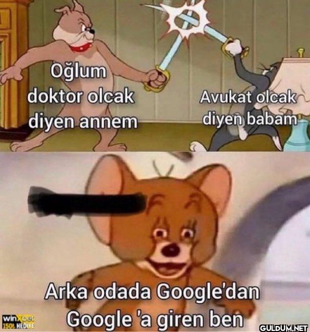 Oğlum doktor olcak diyen...