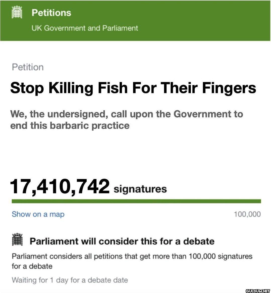 Petitions UK Government...
