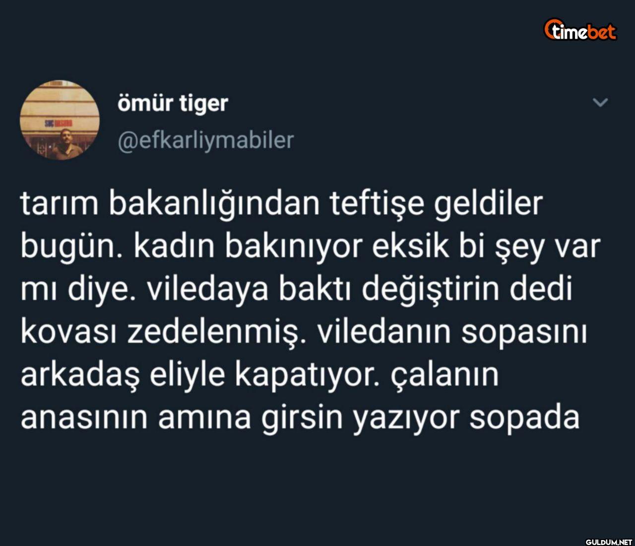 tarım bakanlığından...