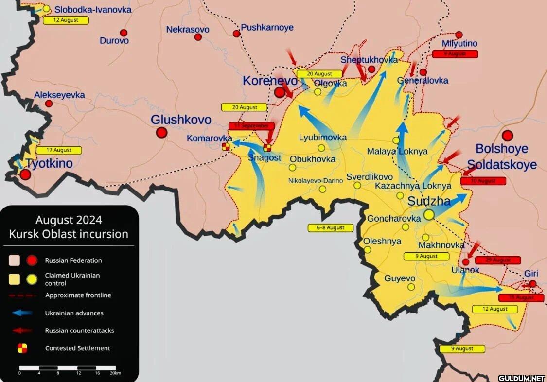 "Ukrainian incursion of...