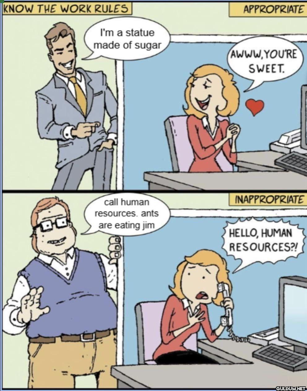 KNOW THE WORK RULES I'm a...