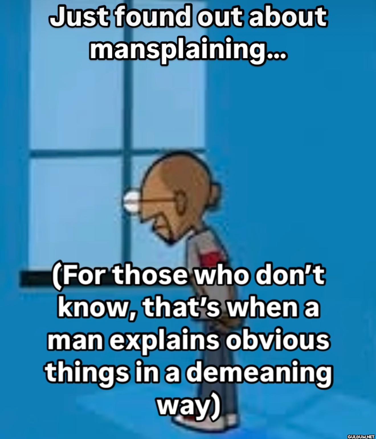 Just found out about...