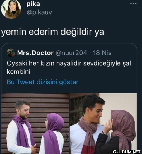 yemin ederim değildir ya...
