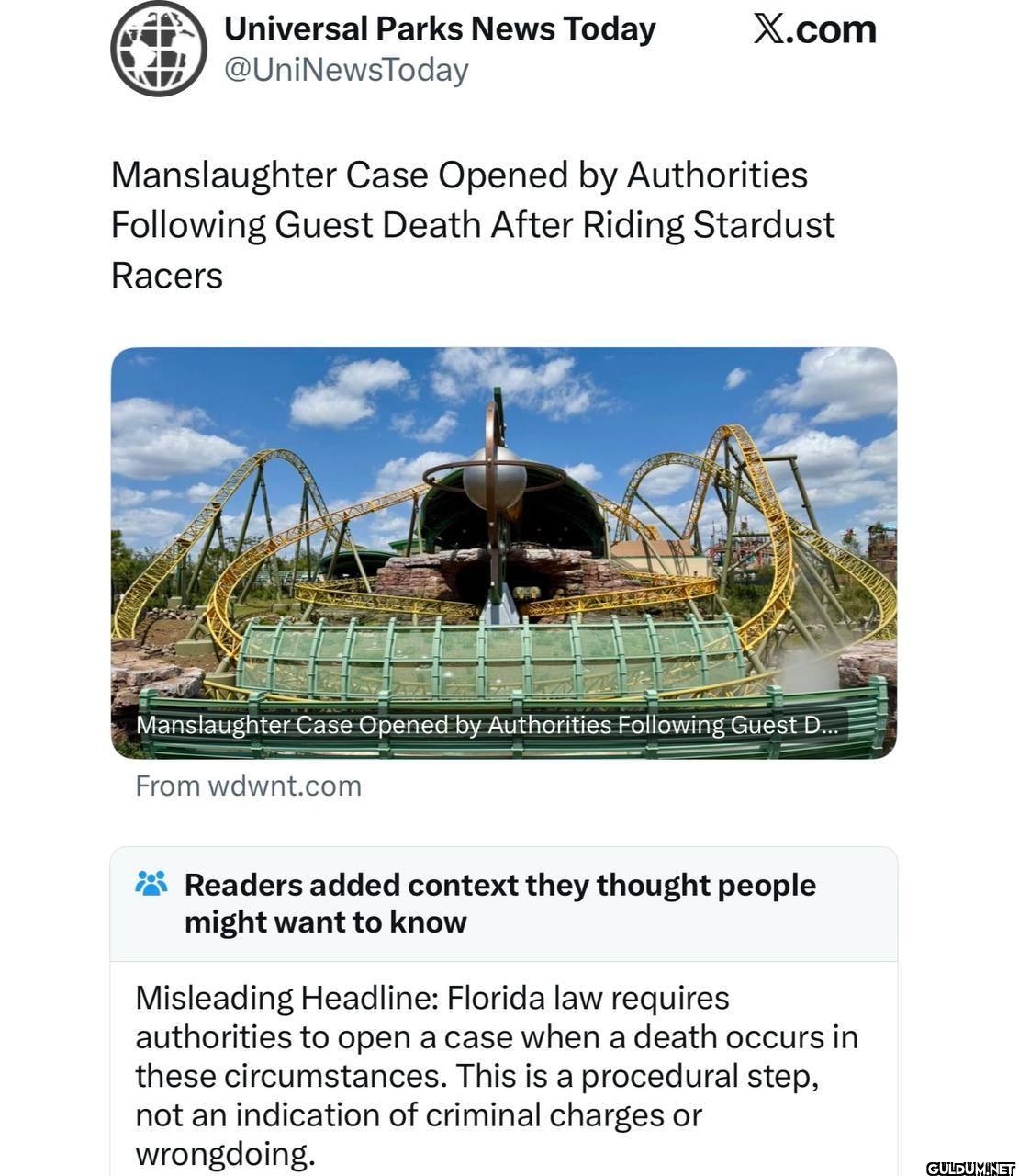 X.com Manslaughter Case...