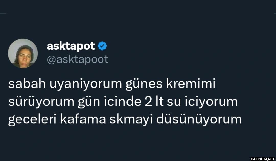 sabah uyaniyorum günes...