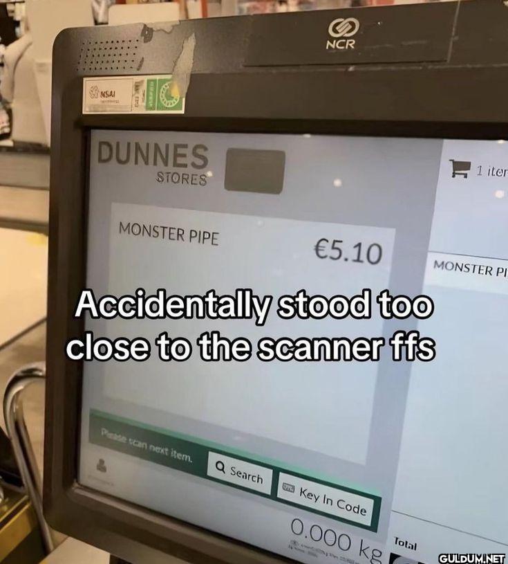 NCR DUNNES STORES MONSTER...