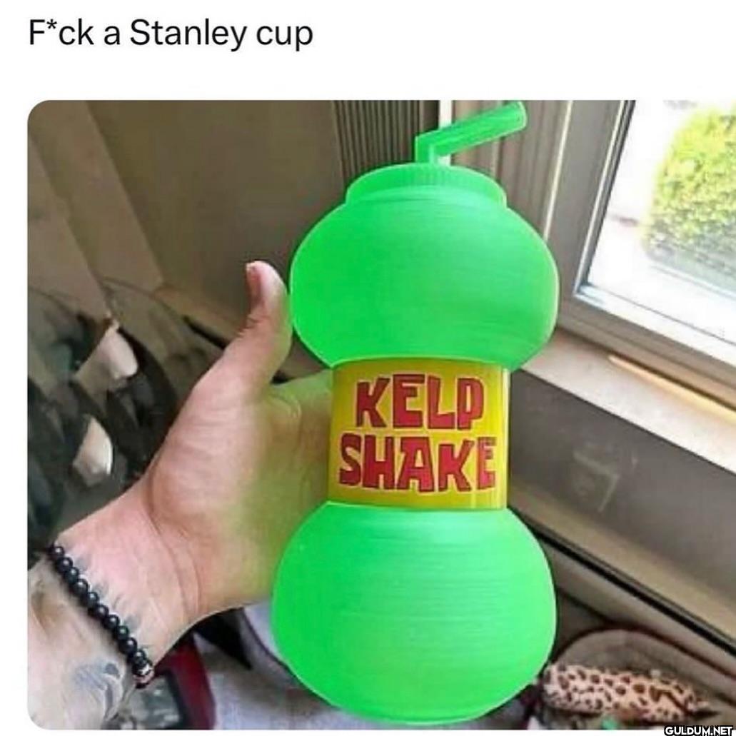 F*ck a Stanley cup KELP SHAKE