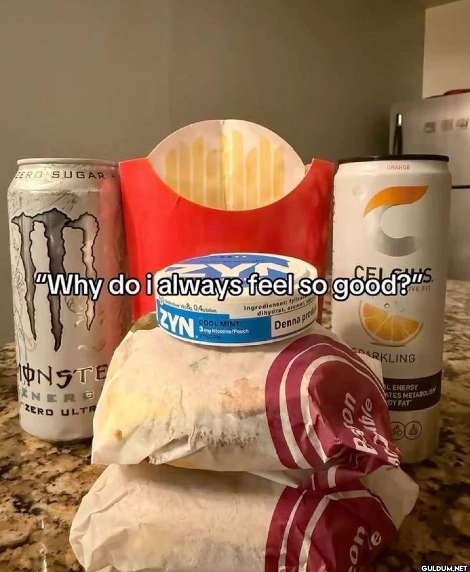 ZERO SUGAR Why do i always...