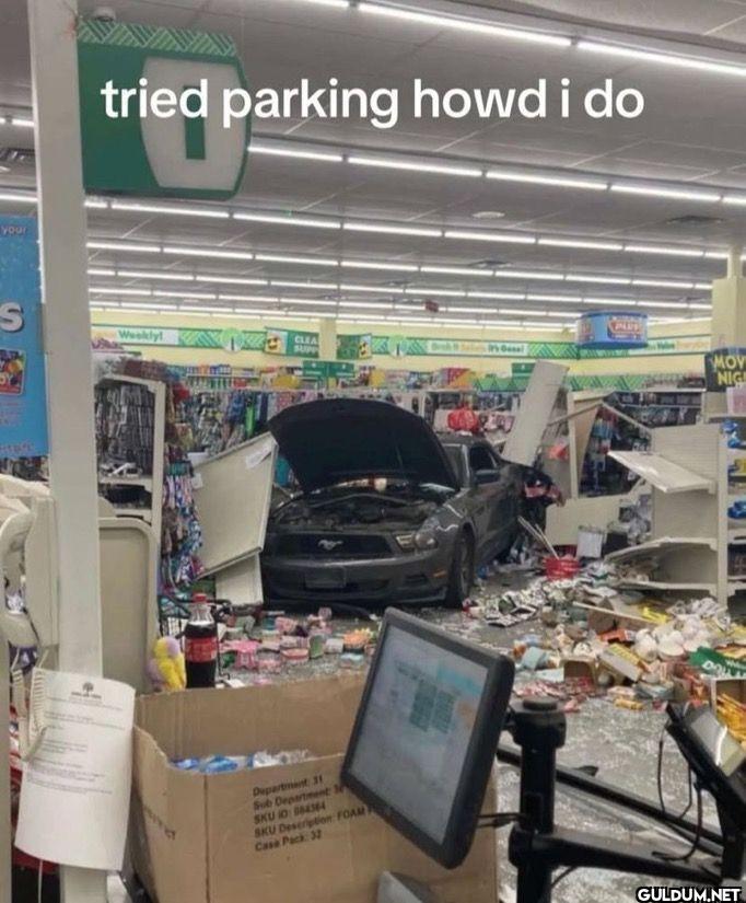 tried parking howd i do
