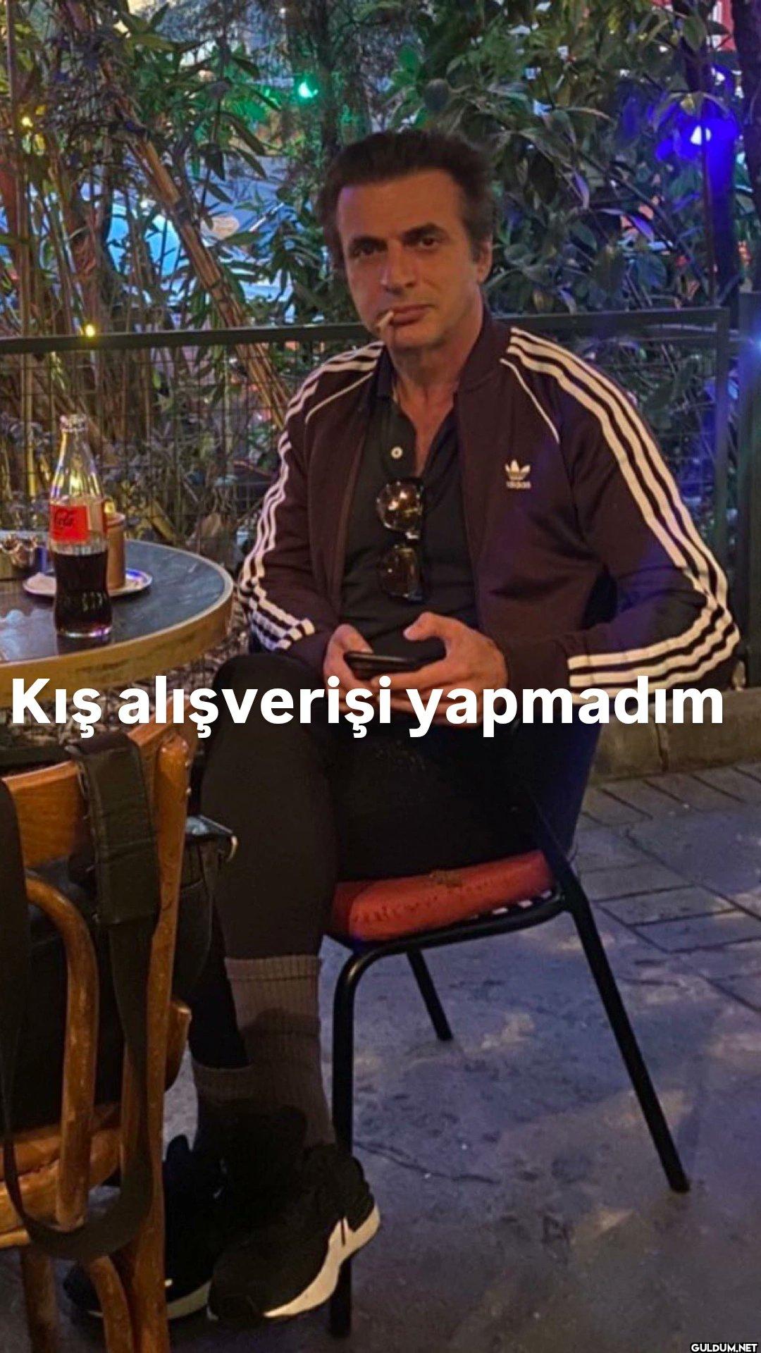 Kış alışverişi yapmadım