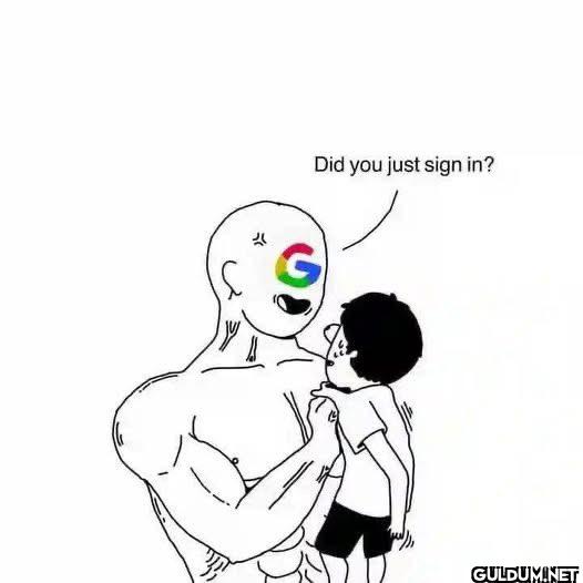 Did you just sign in?
