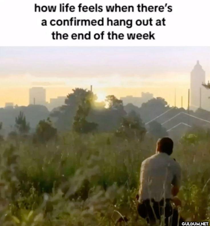 how life feels when...