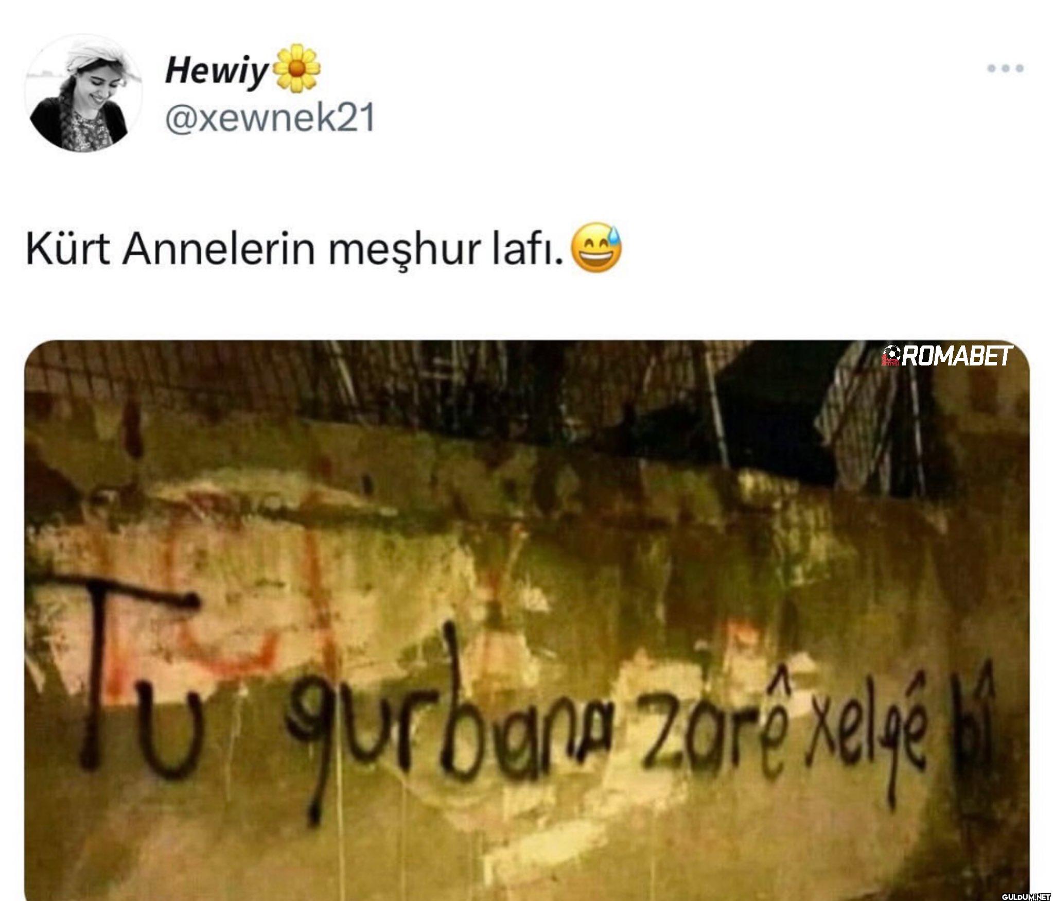 Kürt Annelerin meşhur...