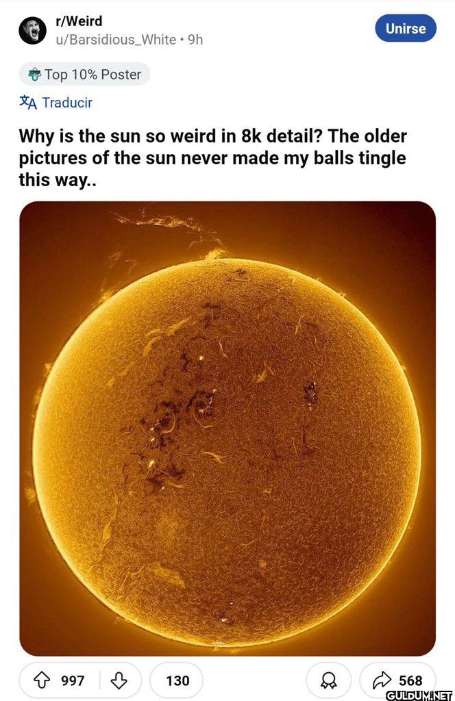 r/Weird u/Barsidious_White...