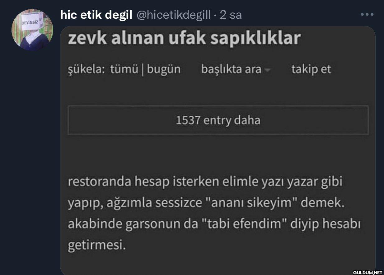 2 sa zevk alınan ufak...